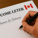 canada visa refusal notes