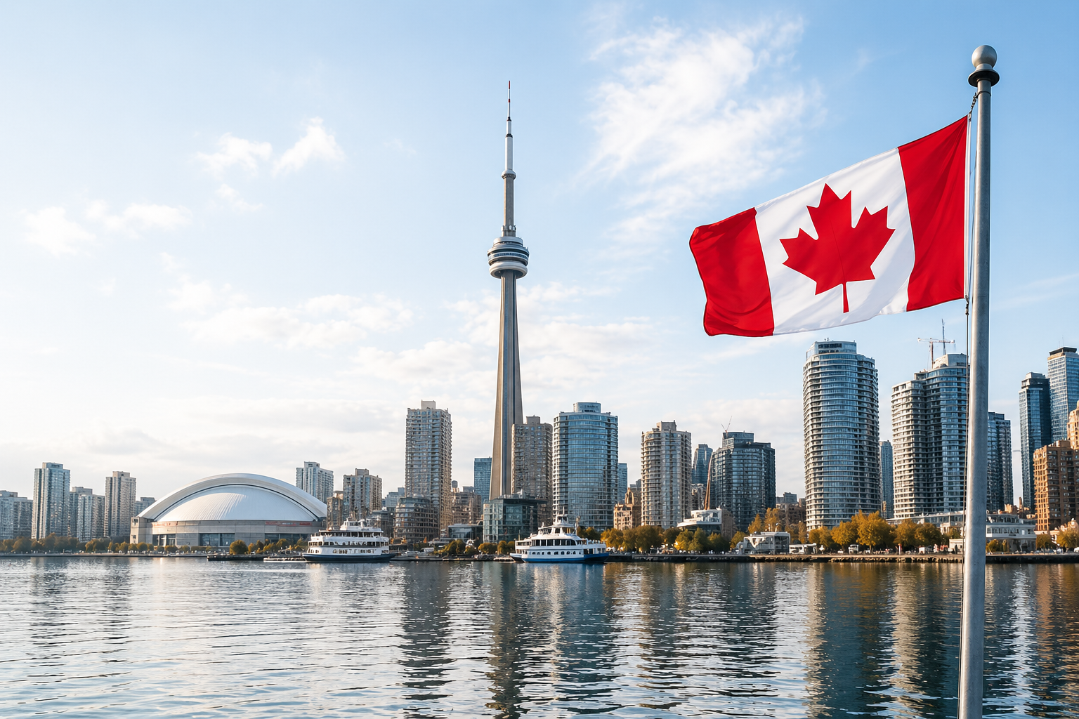 Toronto CN Tower Skyline